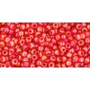 11/0 Toho Opaque Rainbow Cherry Red 11-405 (10g)