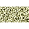 11/0 Toho Hexagon Galvanized Starlight Gold 11-557(10g)